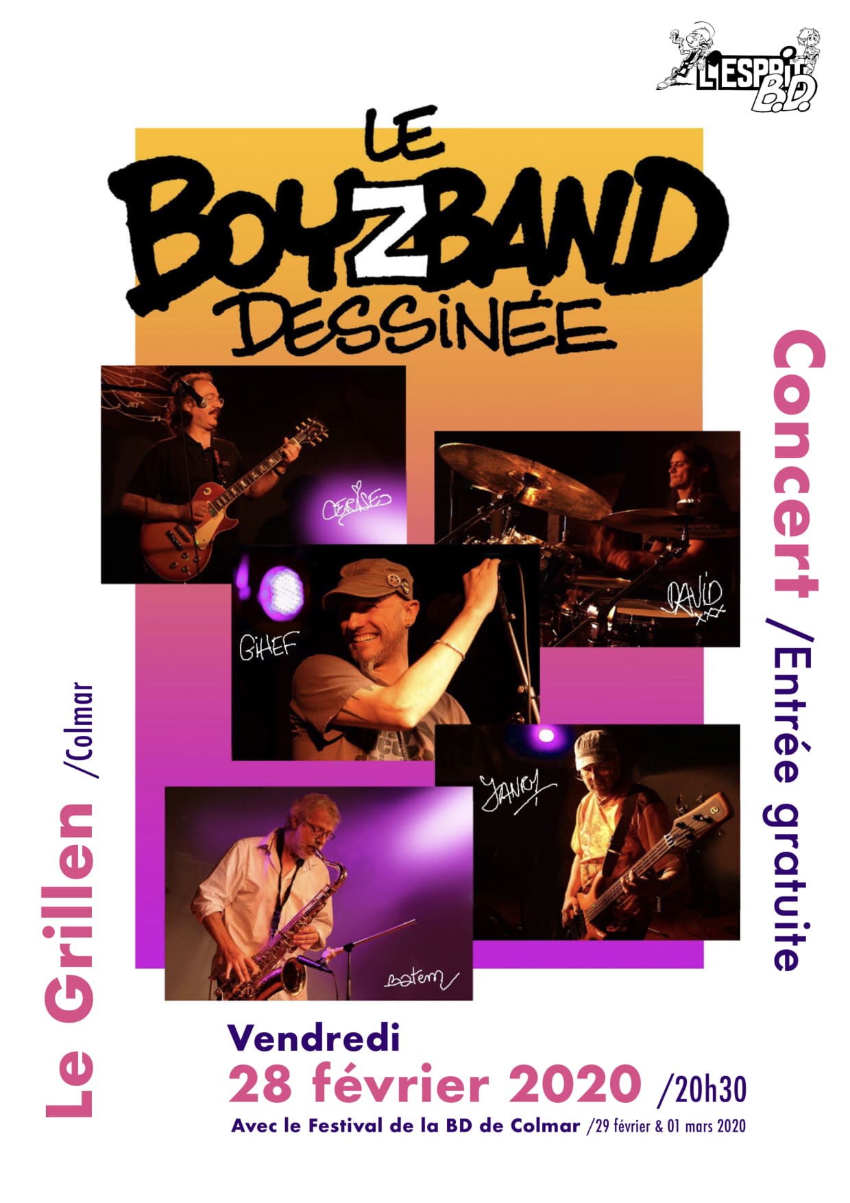 Affiche concert